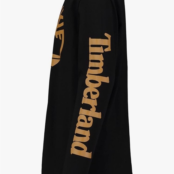 Timberland Boys' Long-Sleeve Crew Neck T-Shirt, Tee ahit, boys shirt - Picture 8 of 10